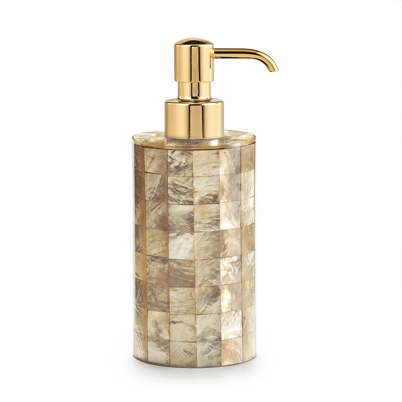 Natural Shell Soap Dispenser - Capiz Champagne | Labrazel