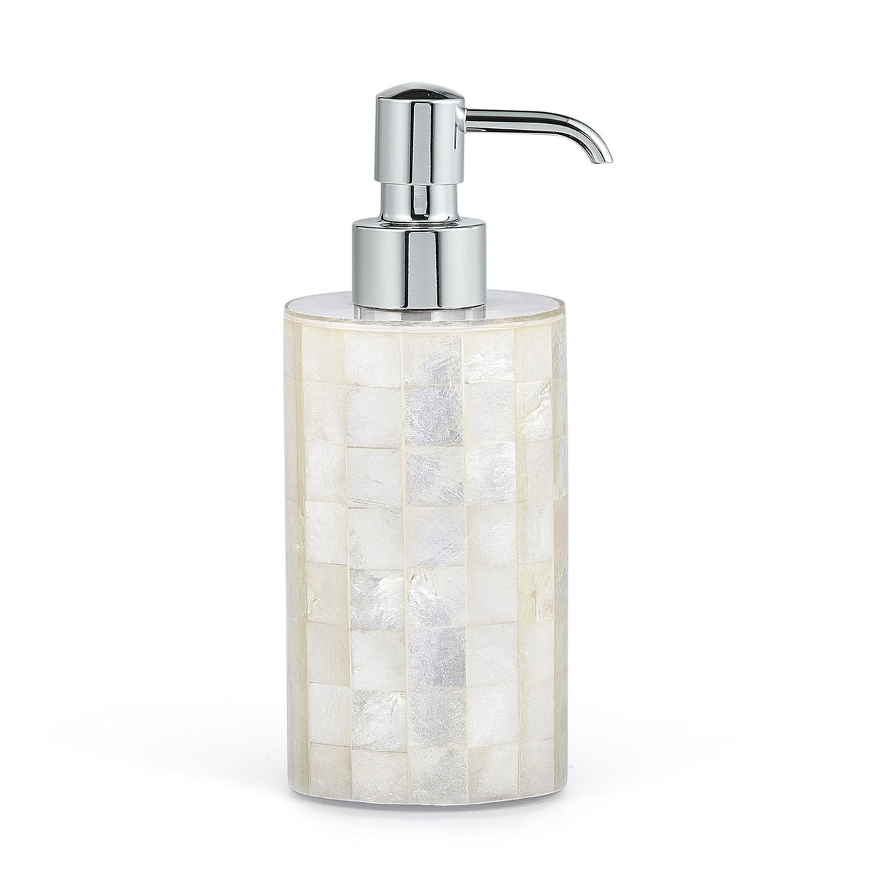 White Capiz Shell Soap Dispenser - Capiz Ivory | Labrazel