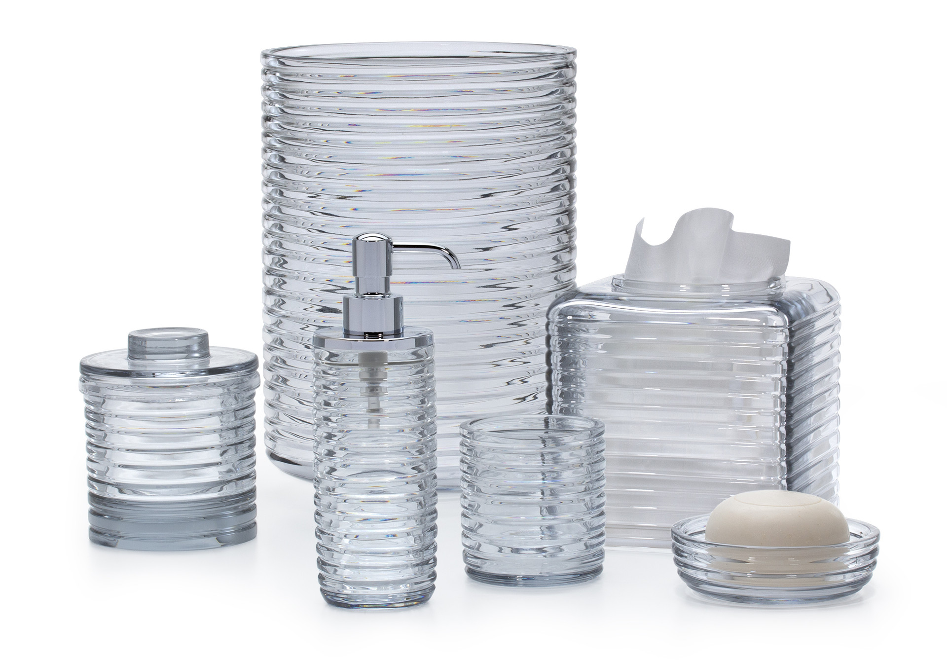 Gray Bath Accessories Labrazel Luxury Bath