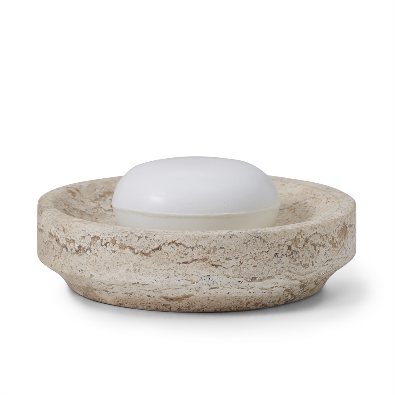 Natural Stone Soap Dish - Aztec Travertine | Labrazel