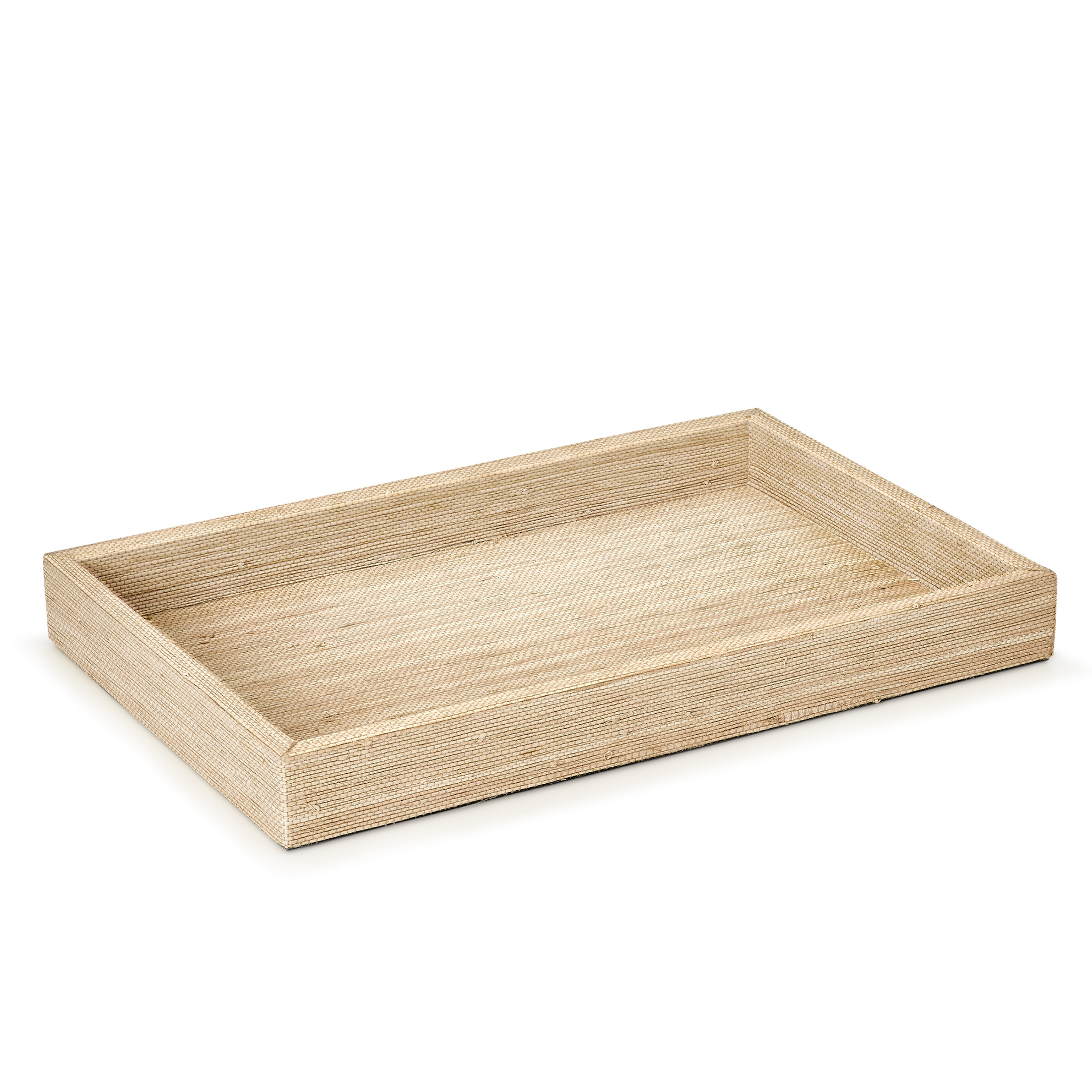 Natural Raffia Tray - Araba Bath Collection