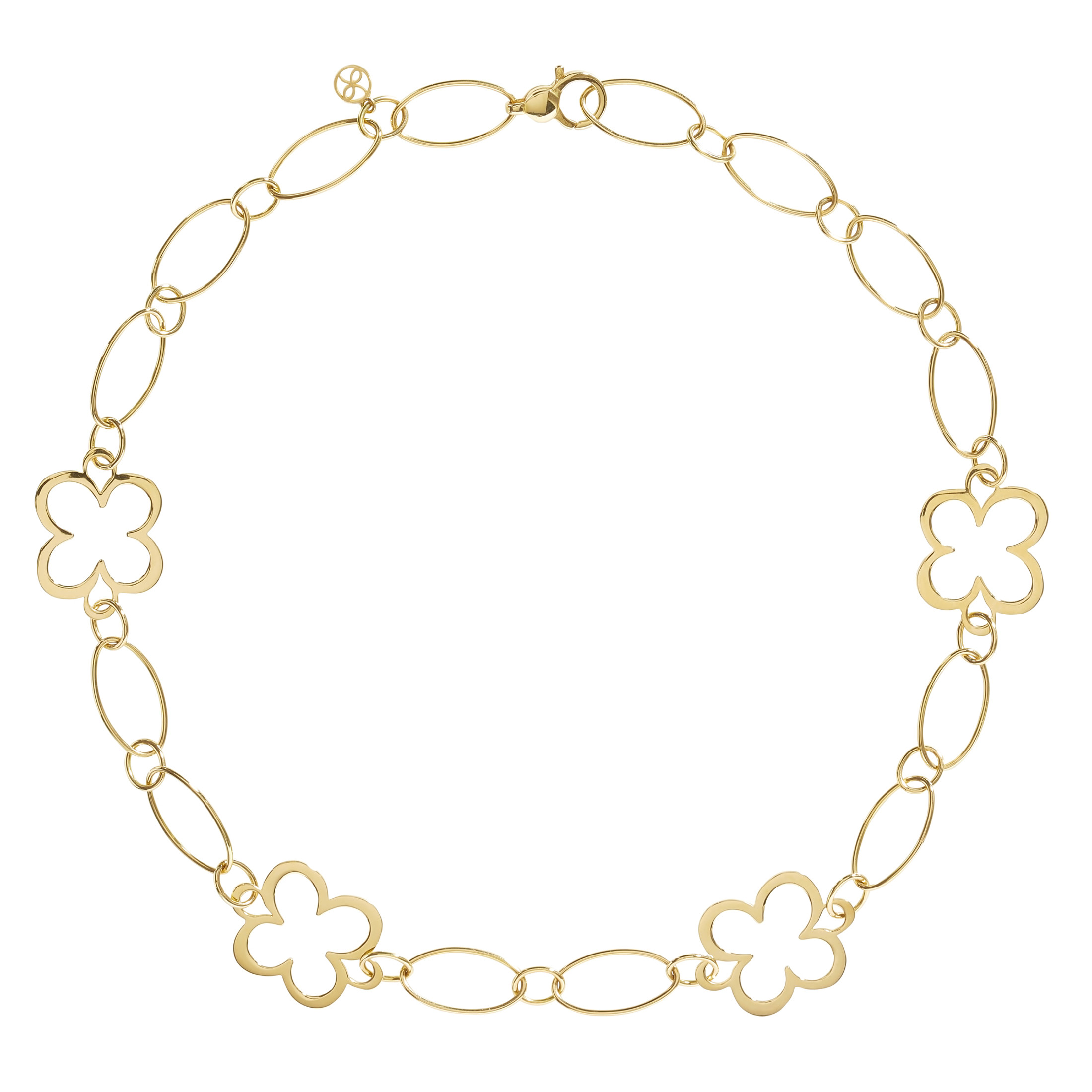Fiore Link Chain Necklace, 18"