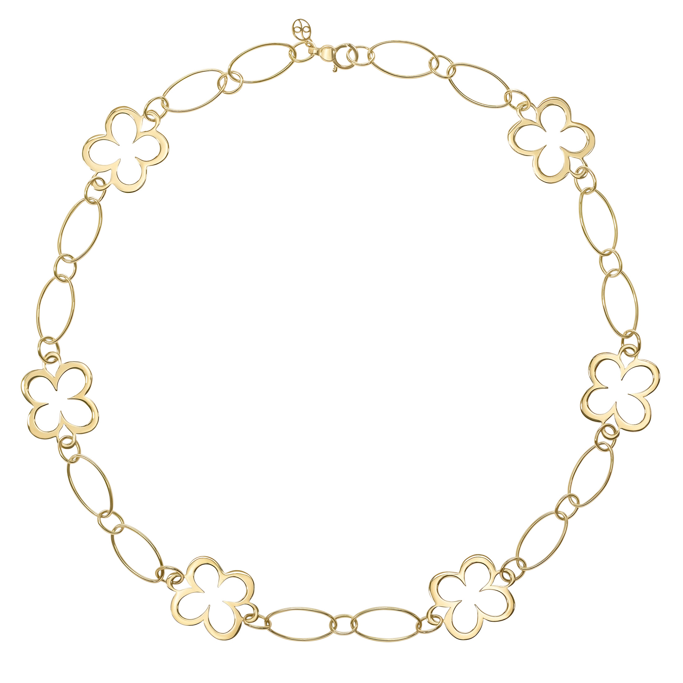 Fiore Link Chain Necklace, 20"