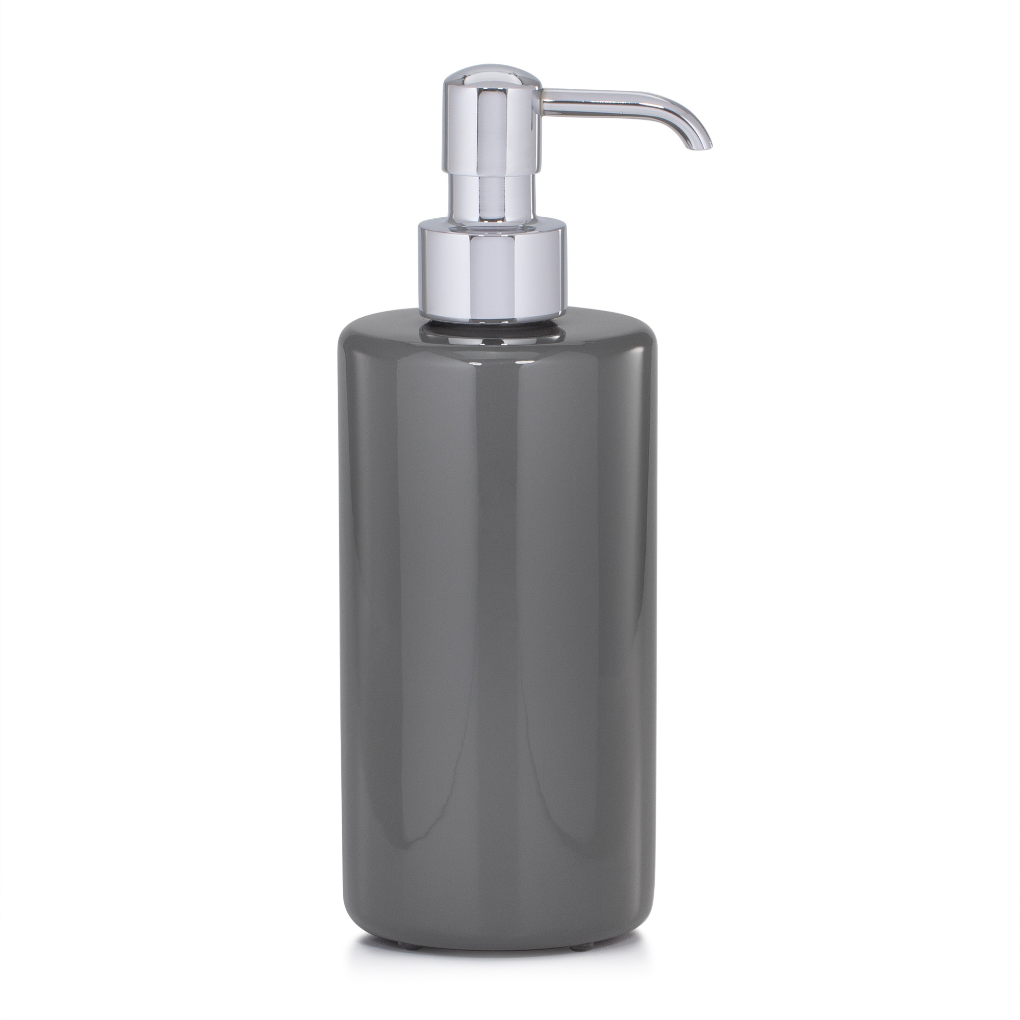 Domus Smoke Gloss Pump Dispenser