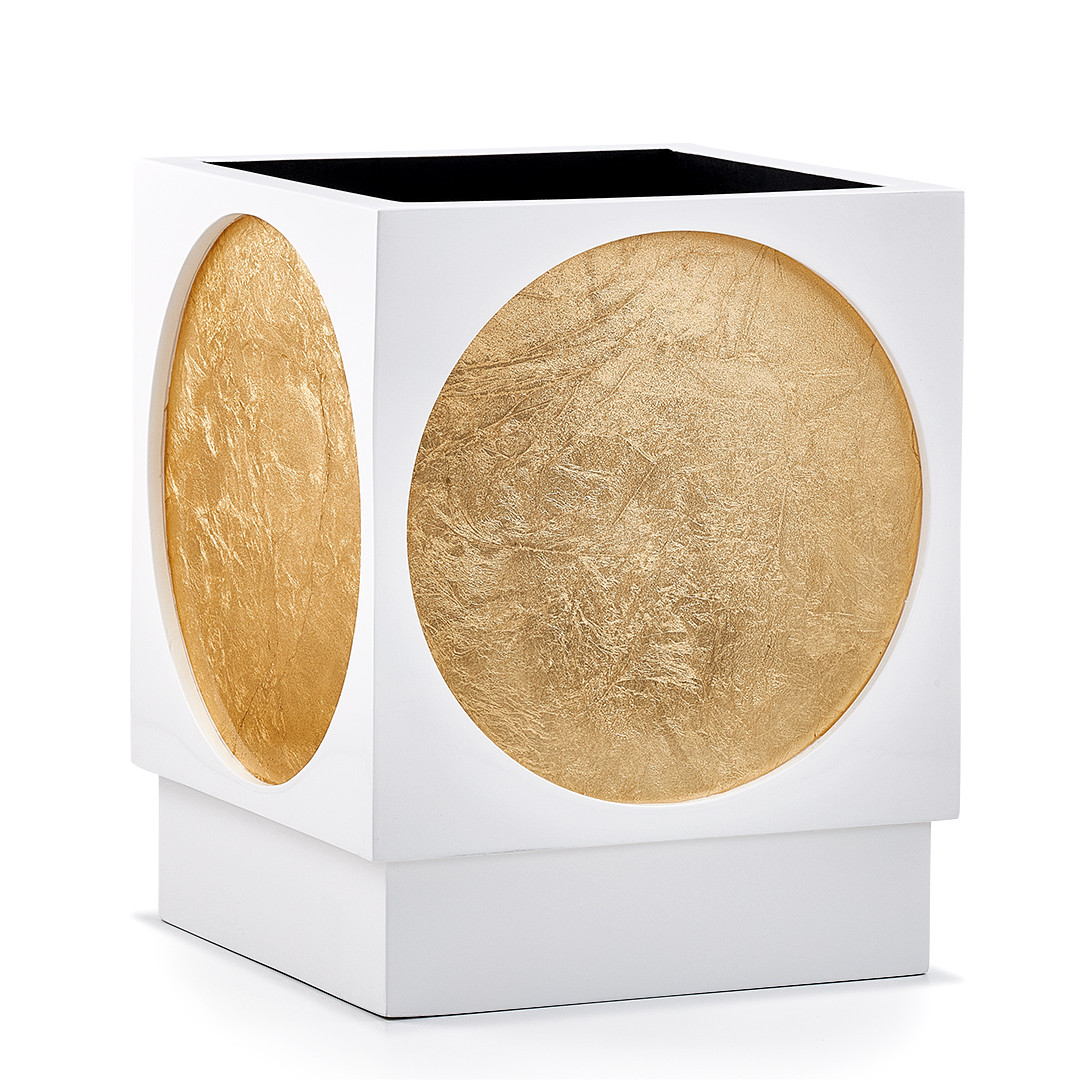 Moongate Gold Waste BasketLabrazel