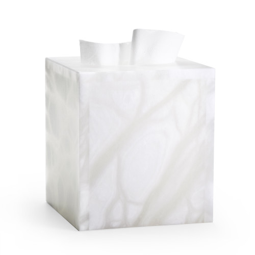 Alisa White Tissue Cover