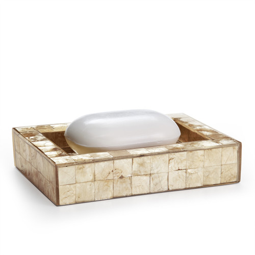 Natural Shell Tissue Box - Capiz Champagne | Labrazel