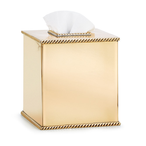 Corda Polished Brass Tissue Cover