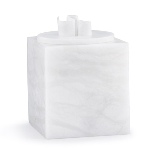 Modern White Waste Basket from Italy: Cosmos | Labrazel