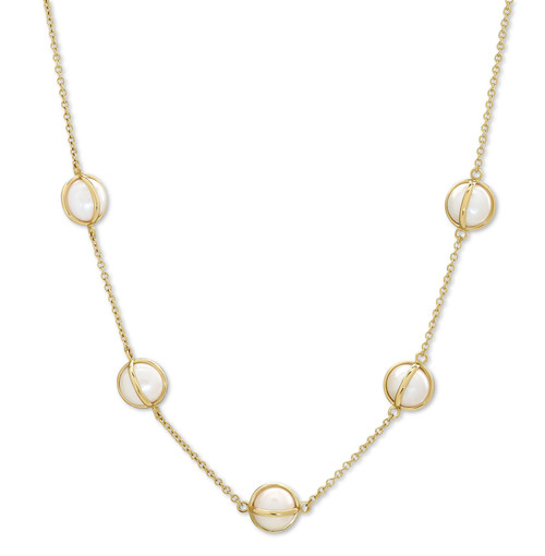 Celeste Pearl Classic Chain Necklace