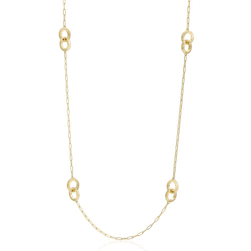 Duetto Hammered Necklace