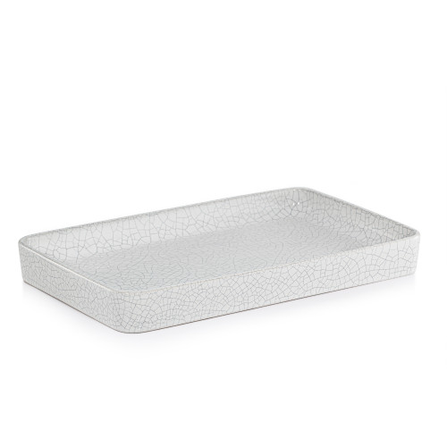 Frattura White Amenity Tray
