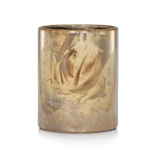Raku Pearl Waste Basket