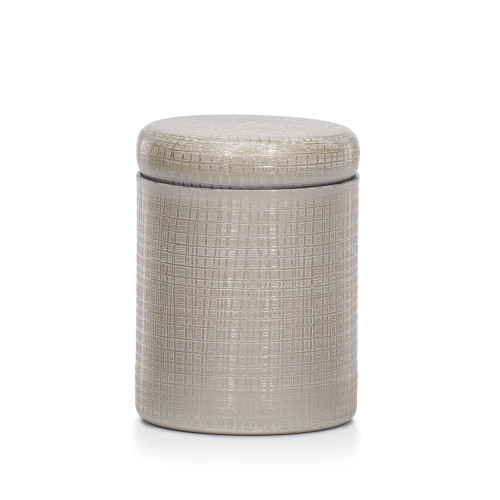 Woven Argent Canister