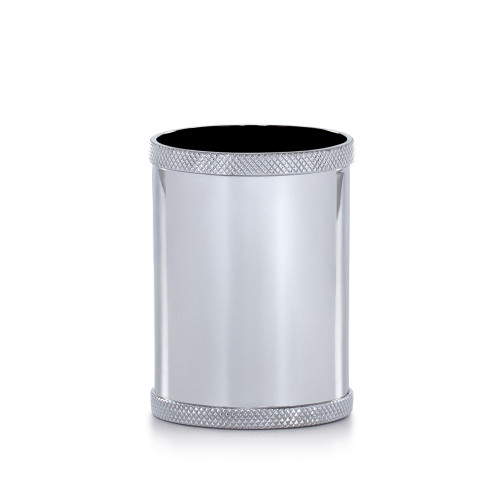 Astrid Chrome Brush Holder