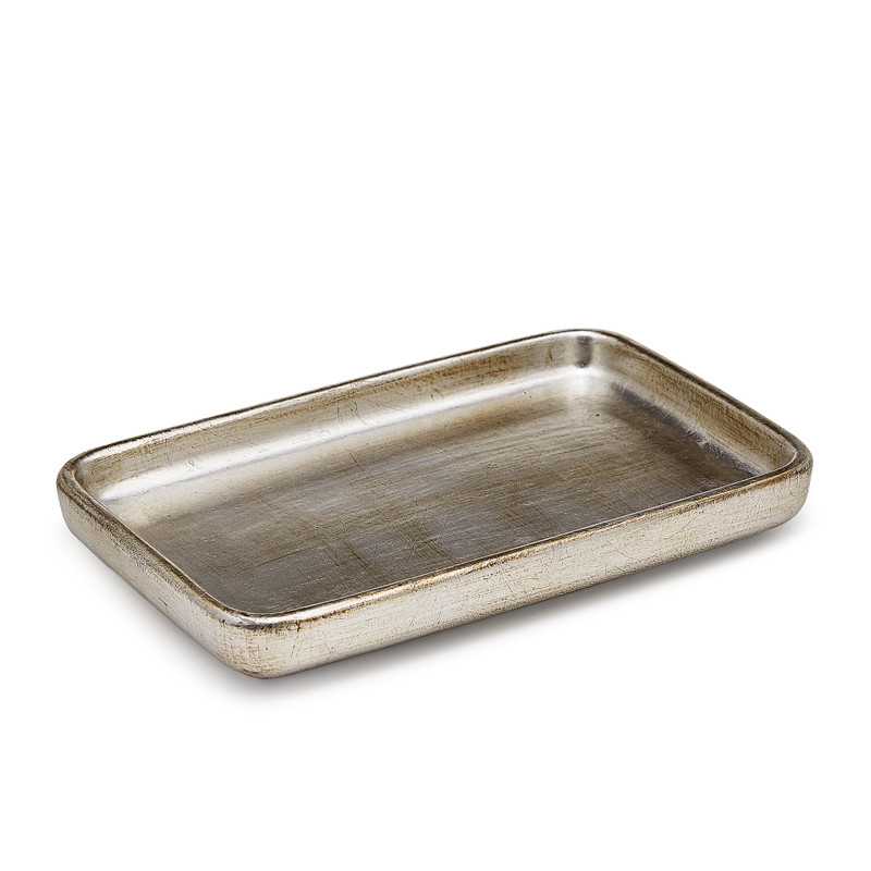 Ava Silver Amenity Tray