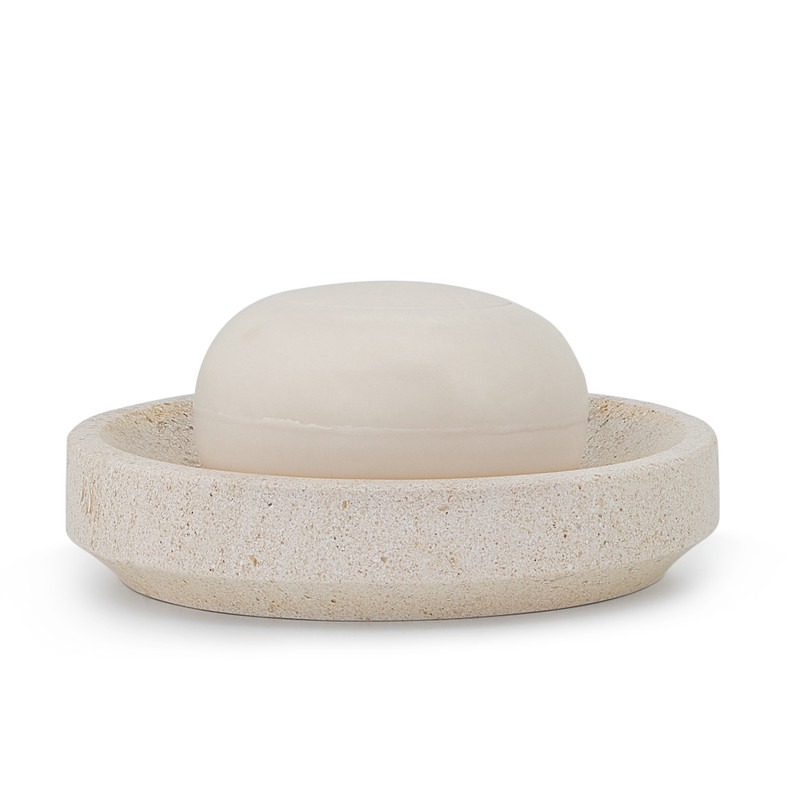 sABo　化粧石10kg Natural Stone Soap Dish - Honed Limestone | Playa | Labrazel