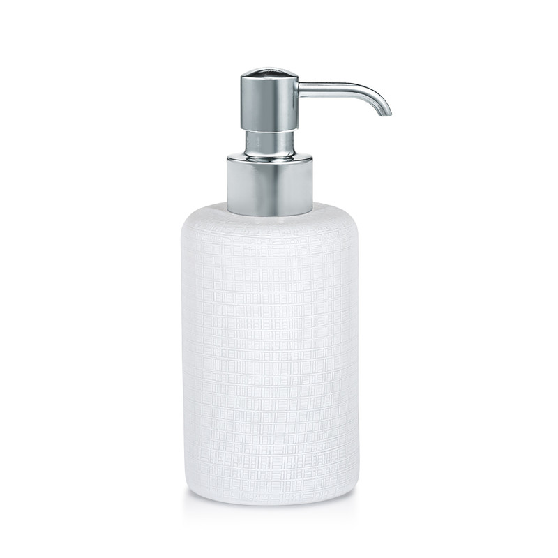 Cambric White Pump Dispenser