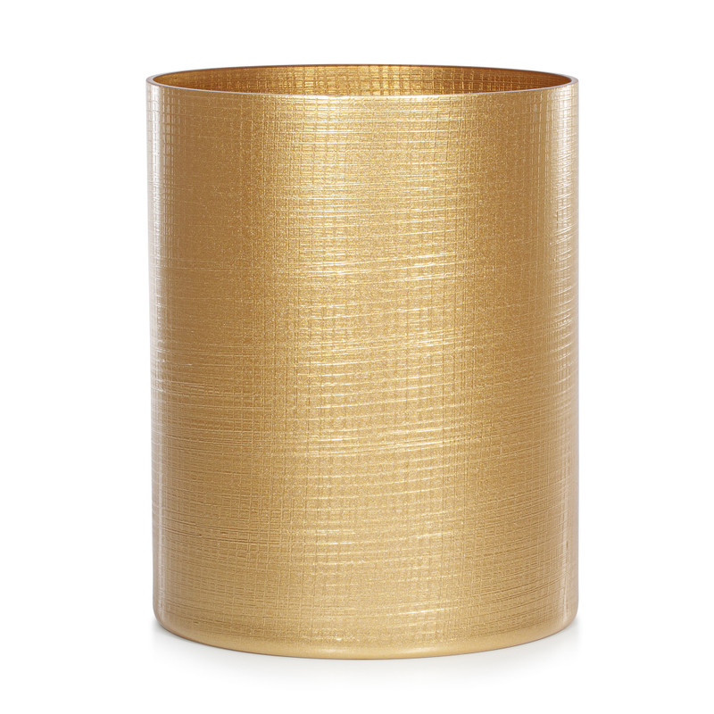 Cambric Gold Waste Basket