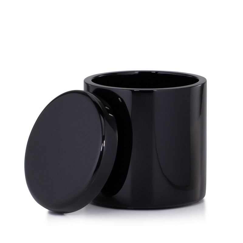 Domus Black Gloss Canister Domus Black Gloss Canister