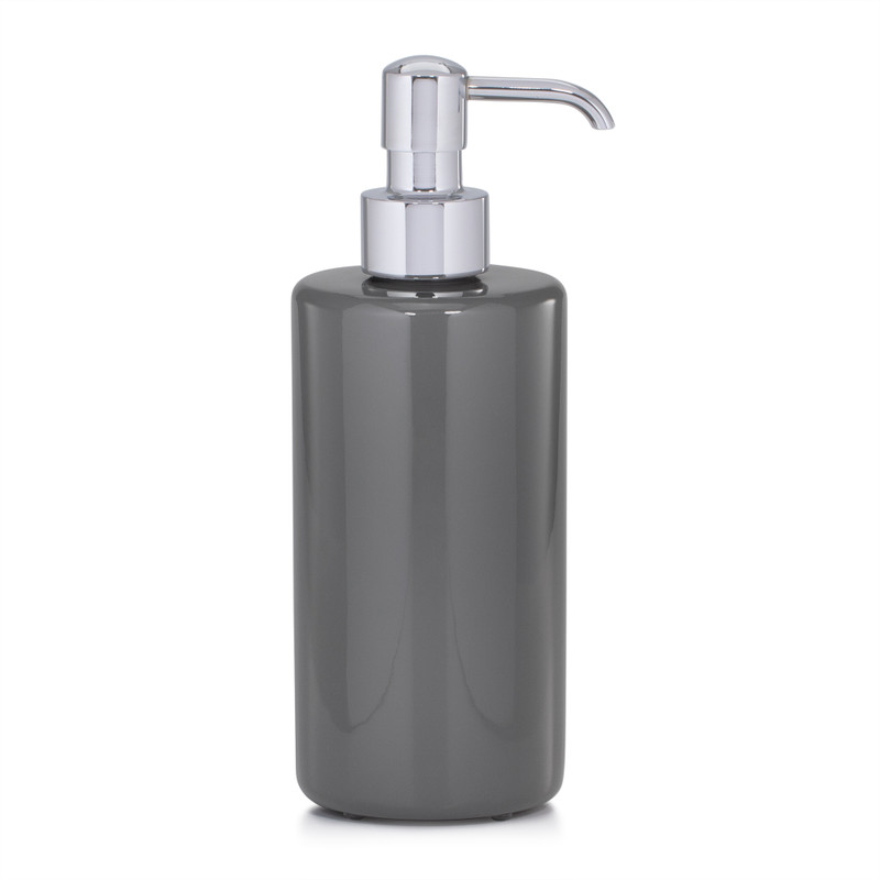 Domus Gray Gloss Pump Dispenser Domus Gray Gloss Pump Dispenser