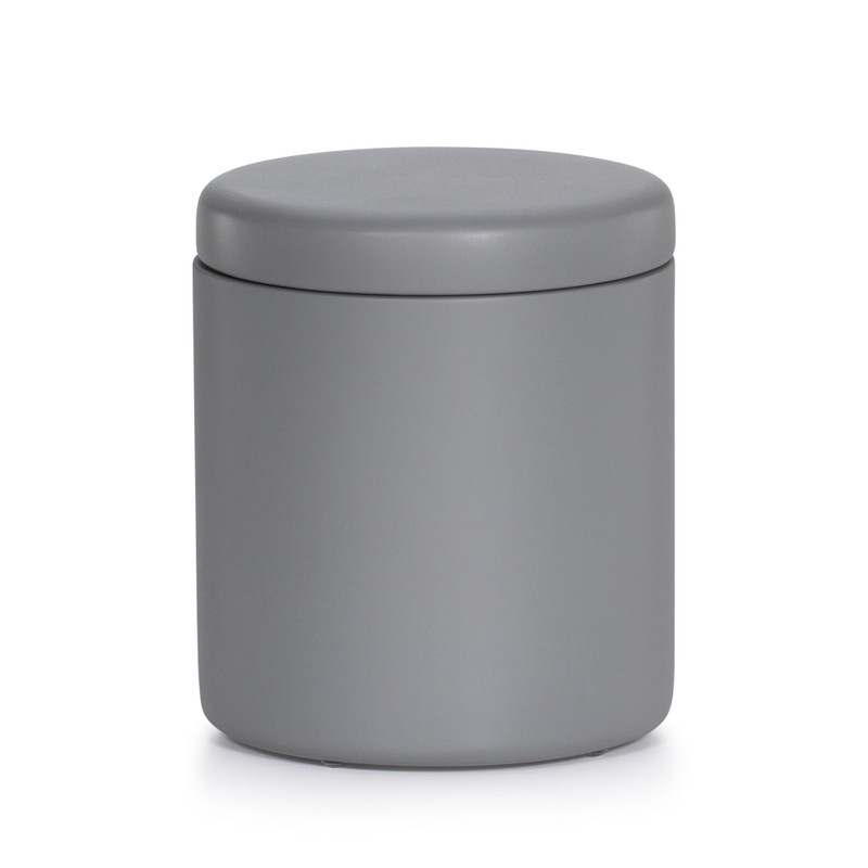 Domus Gray Matte Canister Domus Gray Matte Canister