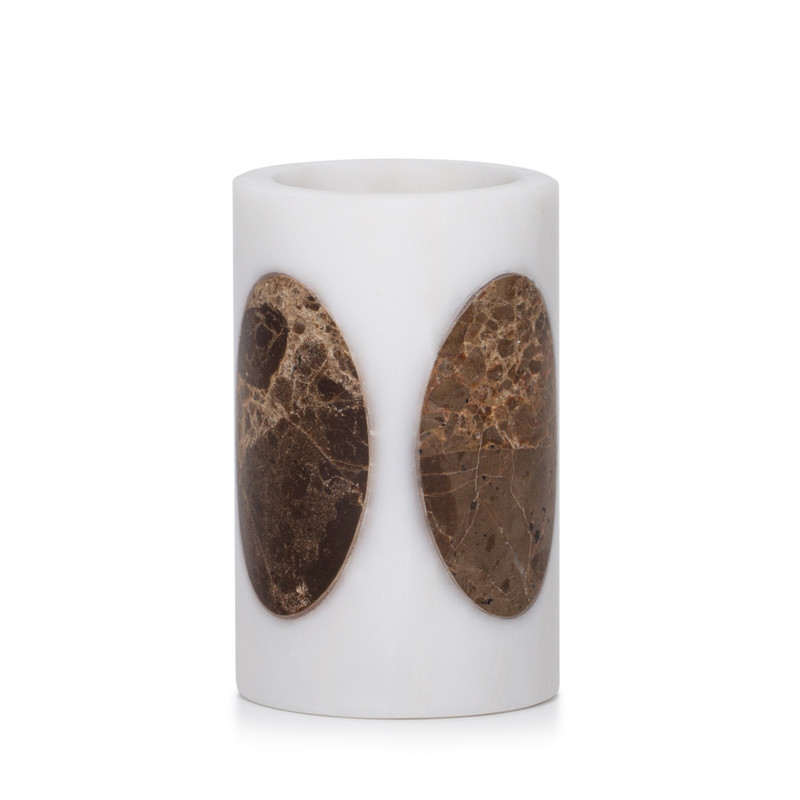 Ovale Emperador Brush Holder Ovale Emperador Brush Holder