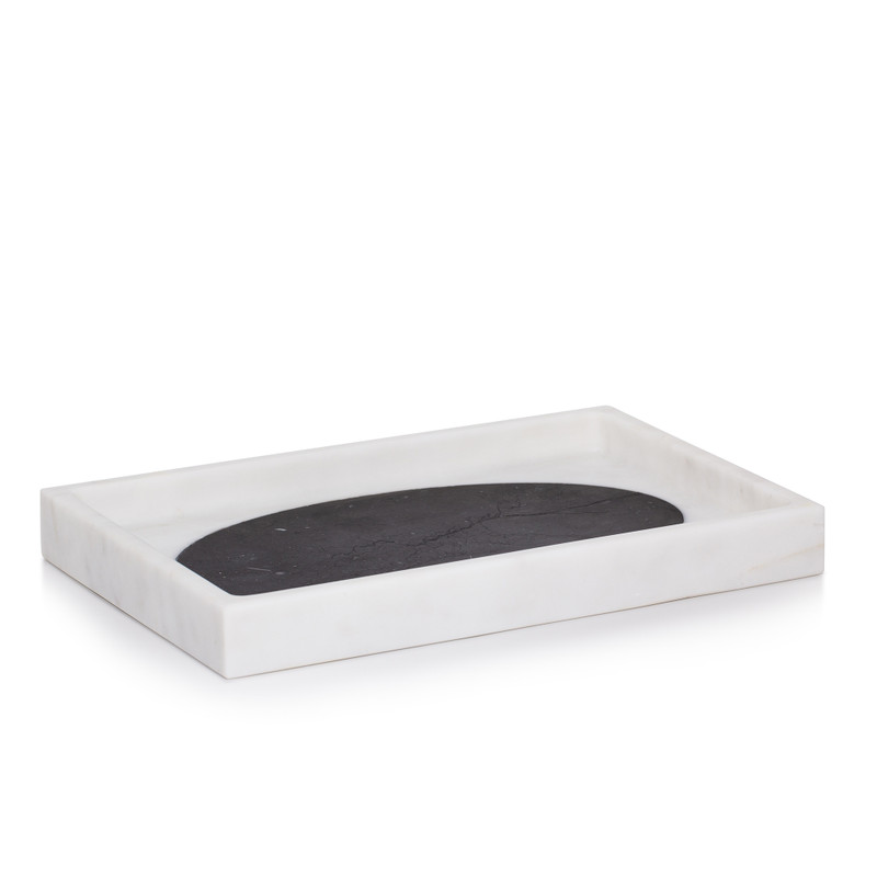 Ovale Marquina Nero Tray Ovale Marquina Nero Tray