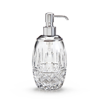 Traditional Cut Crystal Soap Dispenser - Marie Chrome | Labrazel