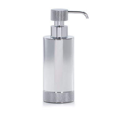 Shell Dispenser Luxury Chrome Soap Dispenser for the Modern Bath
