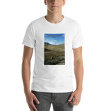 "Zen Grizzly" Grizzly Bear Adult Unisex Short-Sleeve T-Shirt - Mt. McKinley, Denali National Park, Alaska