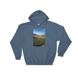 "Zen Grizzly" Hooded Grizzly Bear Sweatshirt - Mt. McKinley, Denali National Park, Alaska