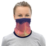 Neck Gaiter Lightning Smokey Mountains Dennis Glennon Photography