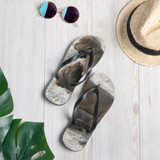 Flip-Flops Chesapeake Bay Retriever puppys on Beach Dennis Glennon Photography