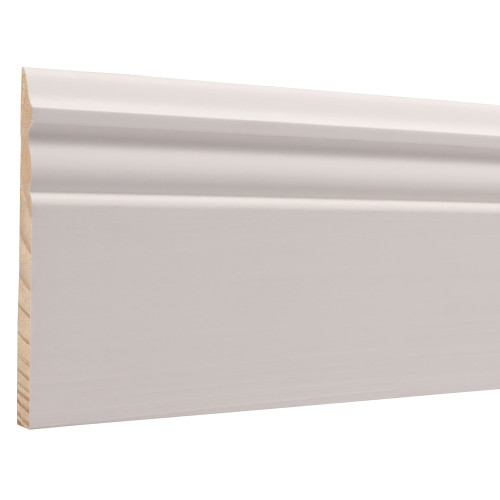 5180 Primed FJ Pine Baseboard - 11/16" x 5-1/4"