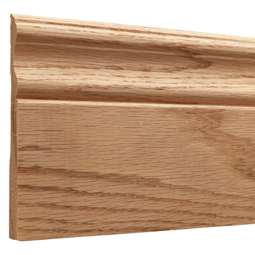 674 Oak Baseboard - 1/2" x 5-1/4"