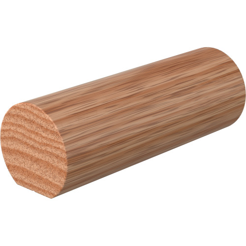 6040 - 1-5/8" Oak Wall Rail