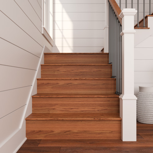 111/2" Prestained Gunstock Oak Tread