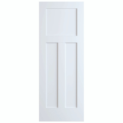 Frameport 1-3/4" Craftsman Flat Panel Pine Door - Fire 8-0