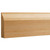 N946 Pine Door Stop (No Label) - 3/8" x 1-3/8"