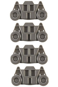 Whirlpool KUDE40FXSP2 Dishwasher Lower Dishrack Roller Wheel (4 Pack)