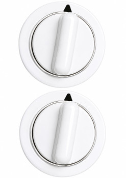 GE DBXR300EG1WS Dryer Timer Knob (2 Pack)