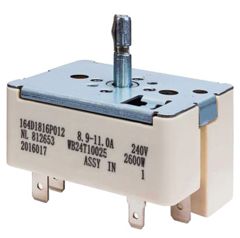 GE JBP35WB1WW Oven Range Infinite Switch for 8" Inch Element