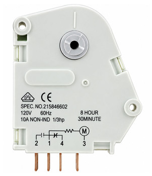 White-Westinghouse PRT134PCD0 Refrigerator 8 Hour Defrost Timer