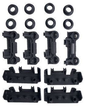 GE PDP795SYV3FS OEM Dishwasher Lower Rack Rollers (4 Pack)