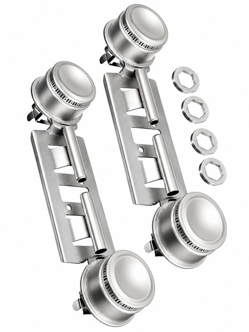 GE JGBC20BEA4WH Gas Range Double Burner (2 Pack)
