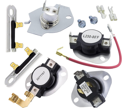Estate TEDS680EQ0 Dryer Complete Thermostat Thermal Cut Off Fuse Kit