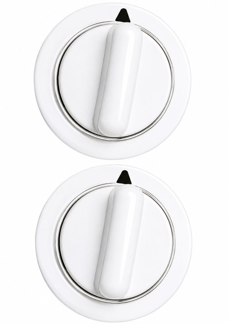 GE DBLR333EG1WW Dryer Timer Knob (2 Pack)