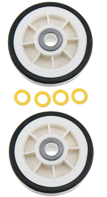 Crosley CDG4205AWJ Dryer Drum Support Roller Wheel (2 Pack)