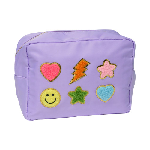 Lavender Nylon Pouch